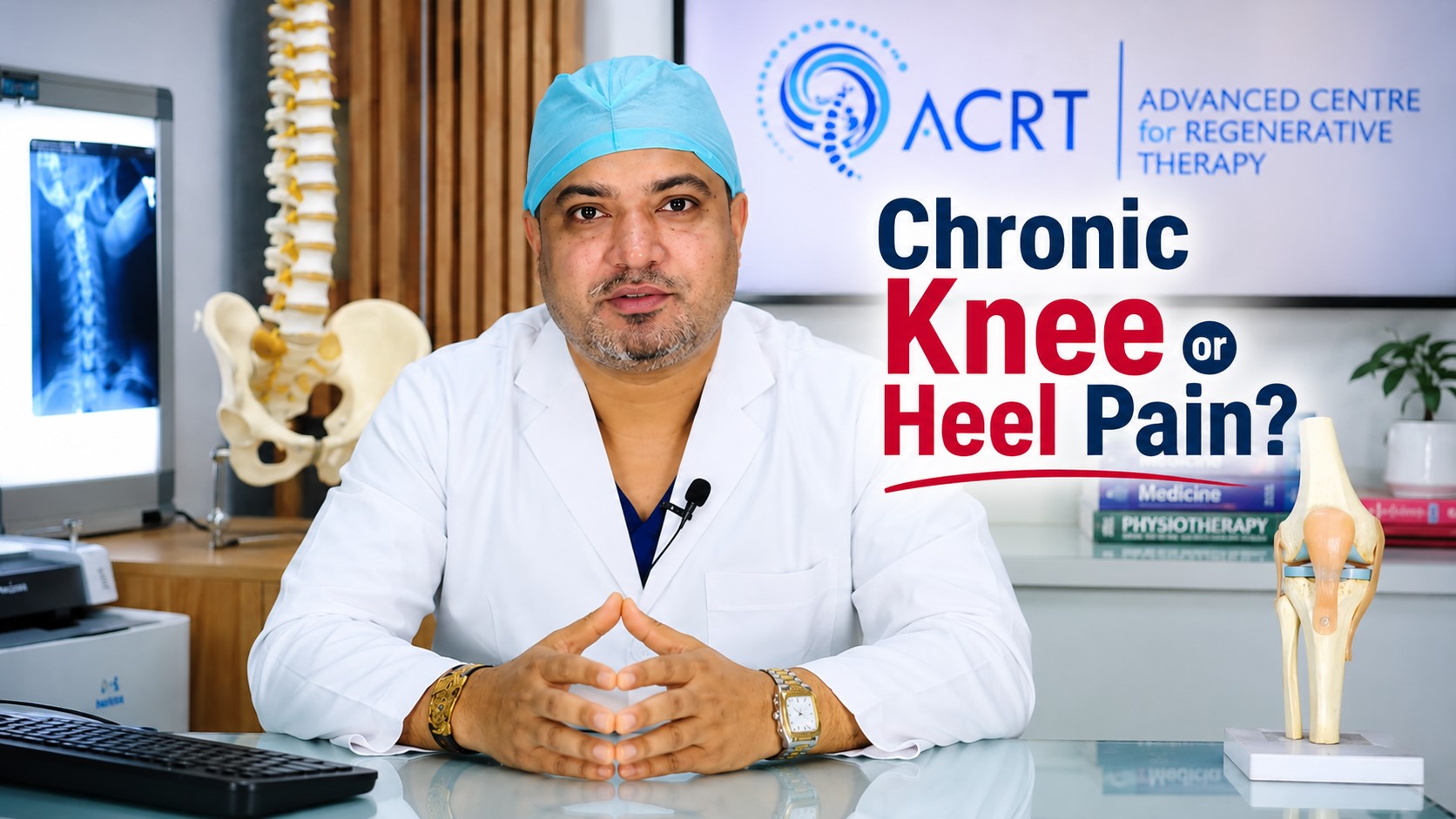 Chronic knee and heel pain solutions